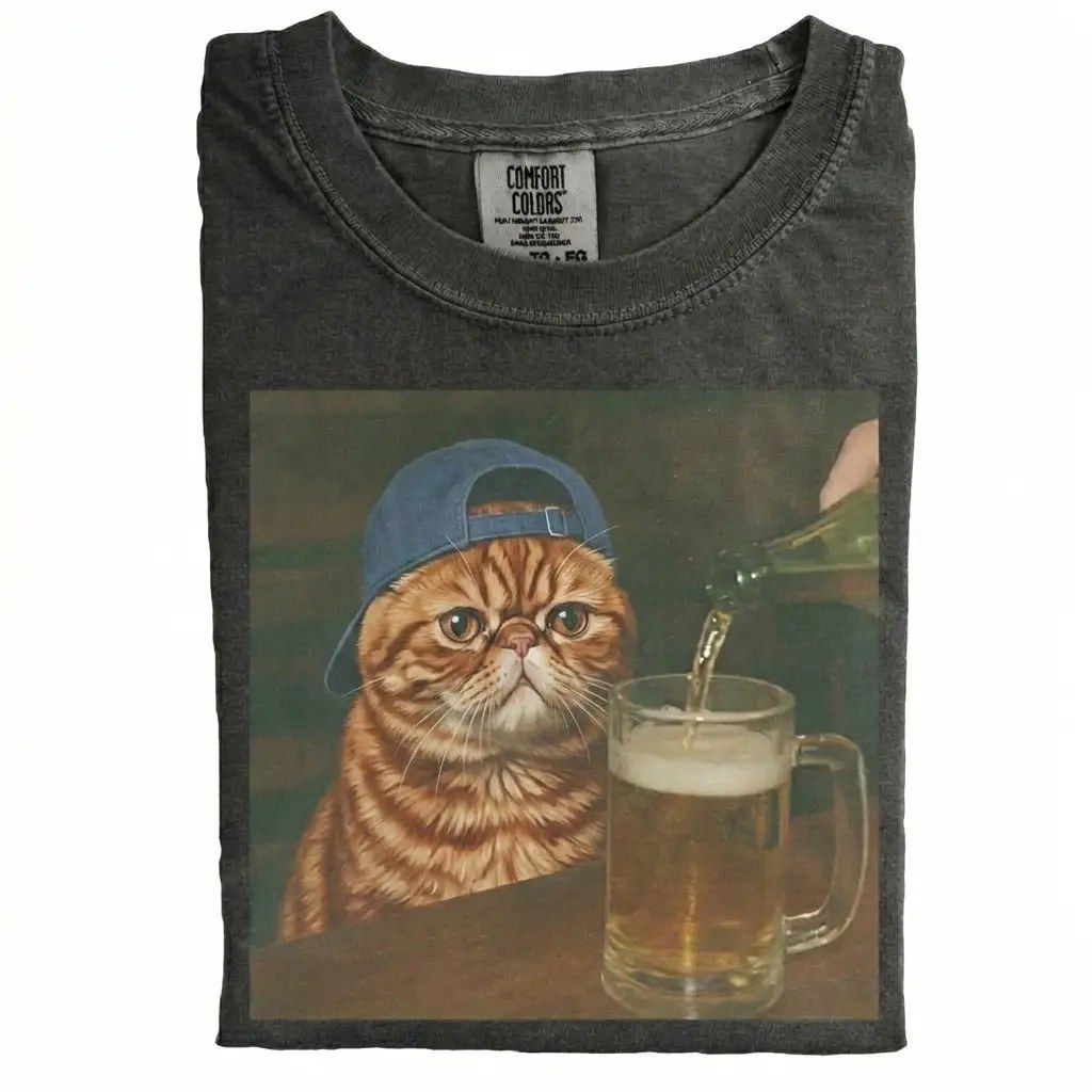 Exotic Shorthair cat shirt design
