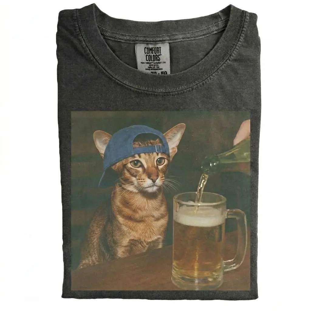 Oriental Shorthair cat shirt design
