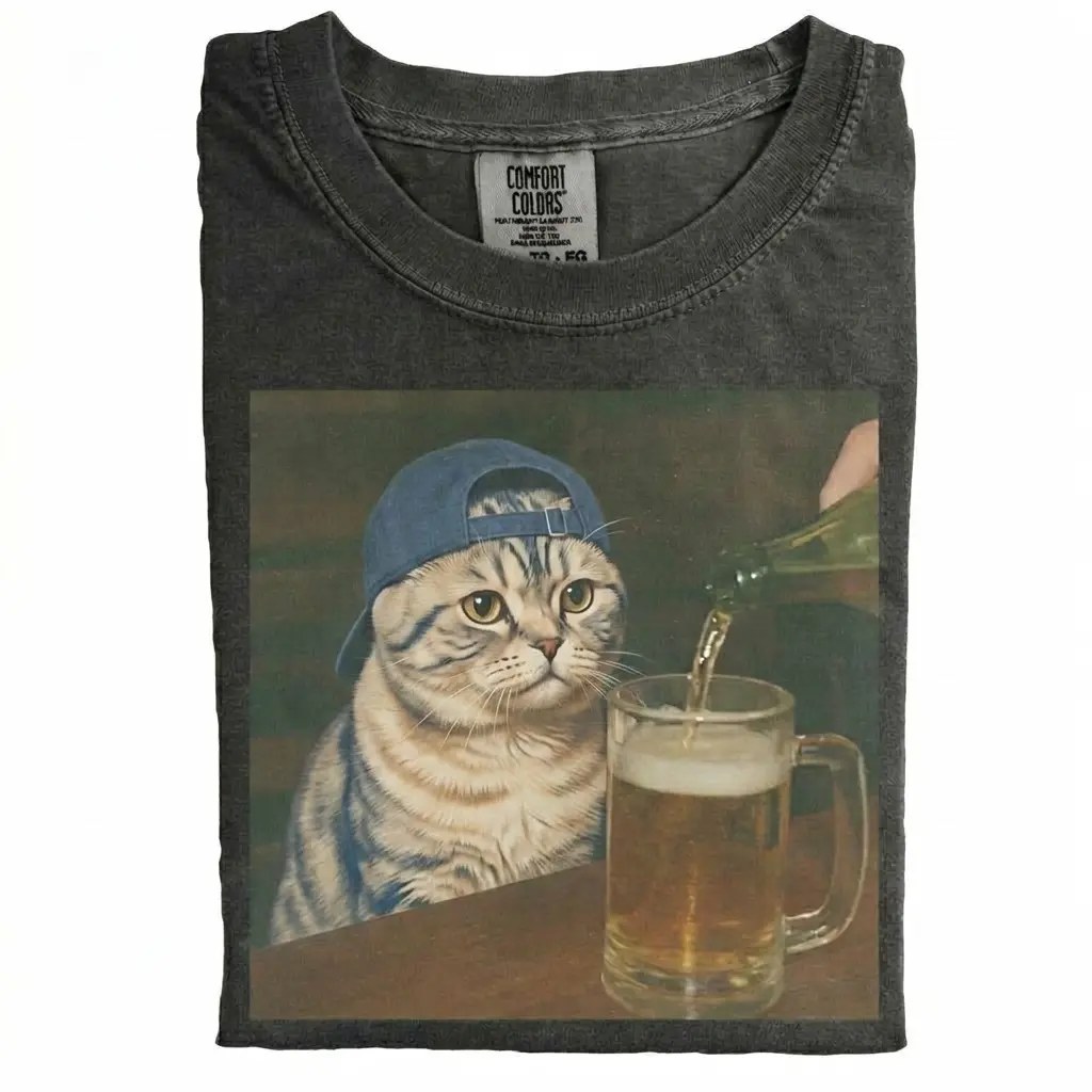 Scottish Fold cat shirt design